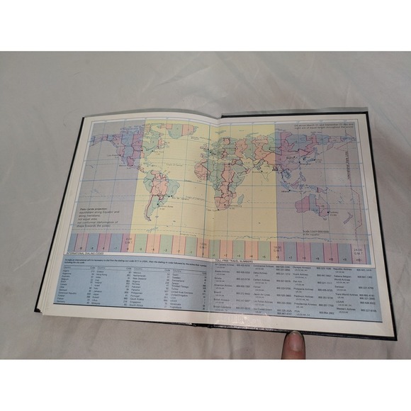 Concise Earthbook Atlas American College Chest Physicians Vintage Hardcover Book - Picture 5 of 8